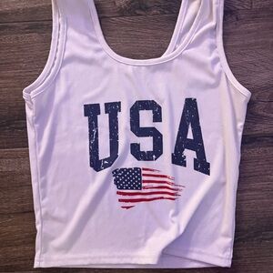 Cute USA tank top